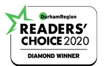 Durham Region Readers Choice 2020 Diamond Winner Logo